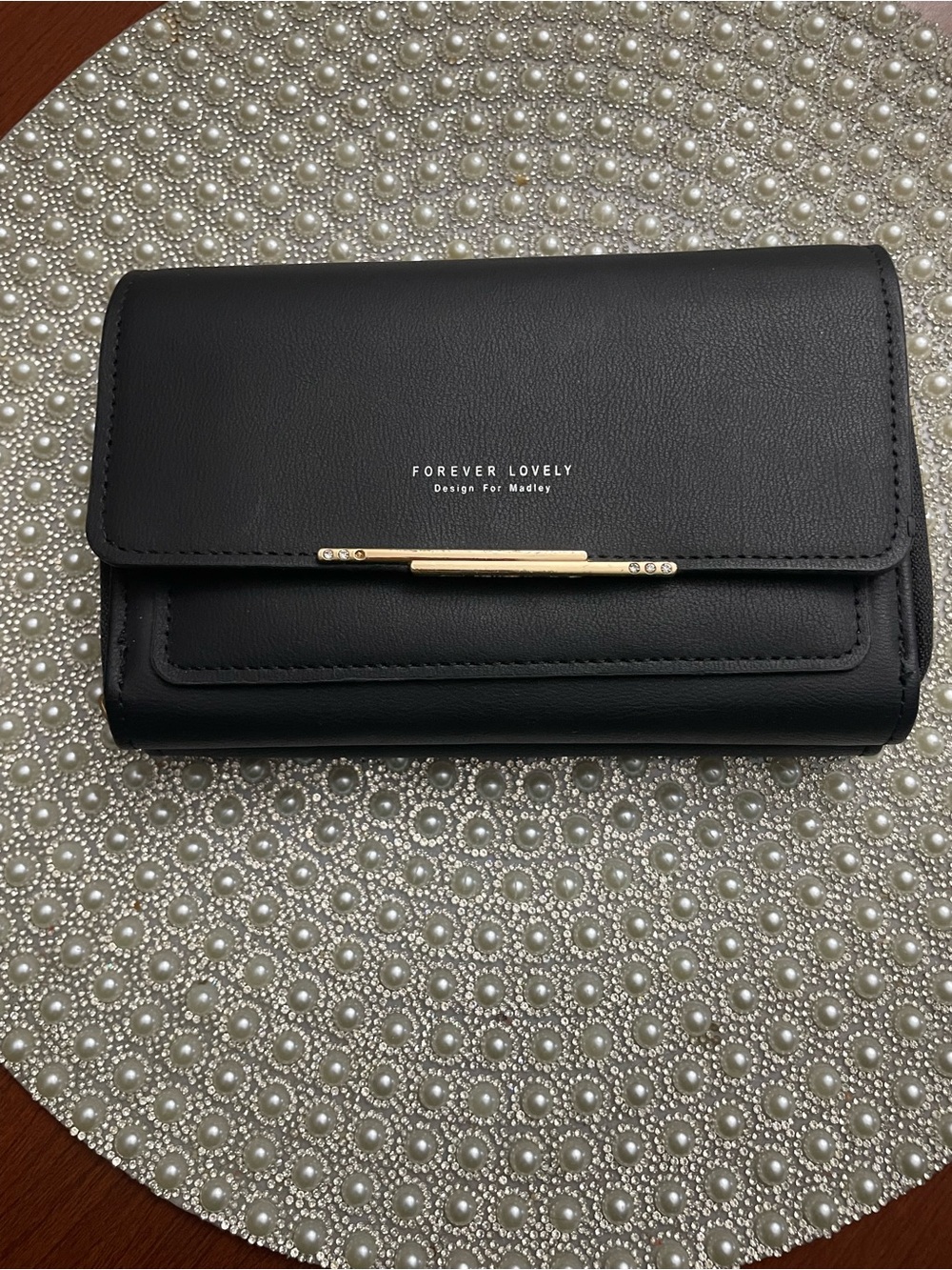 Black Women's Wallet Clutch